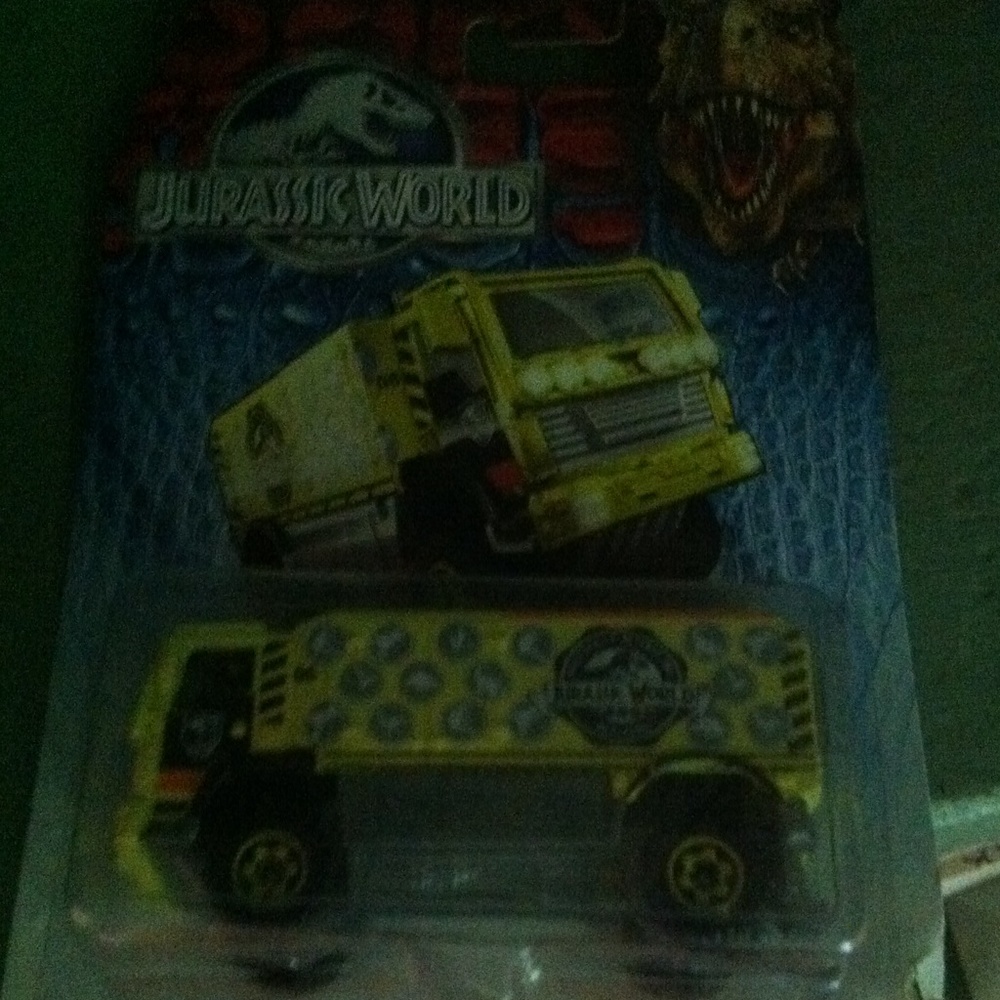 Jurassic world toy truck