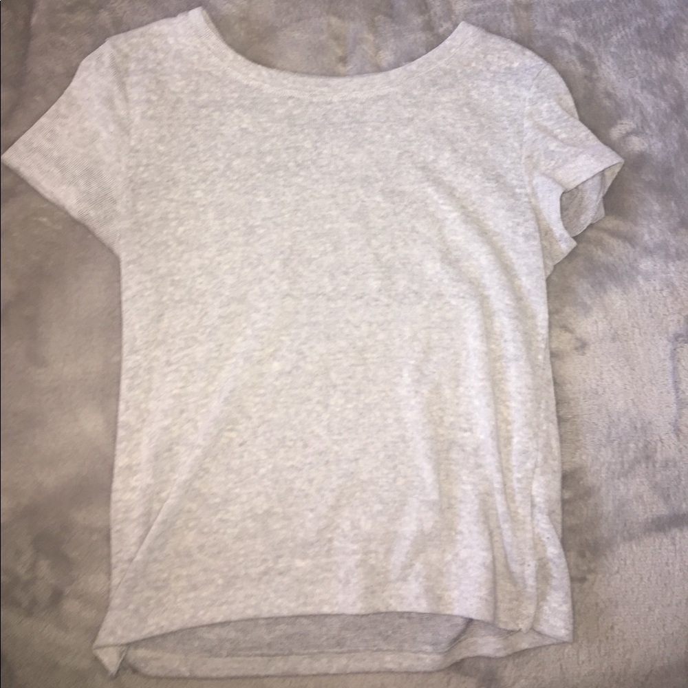 Grey Short Sleeve Shirt from Aerie