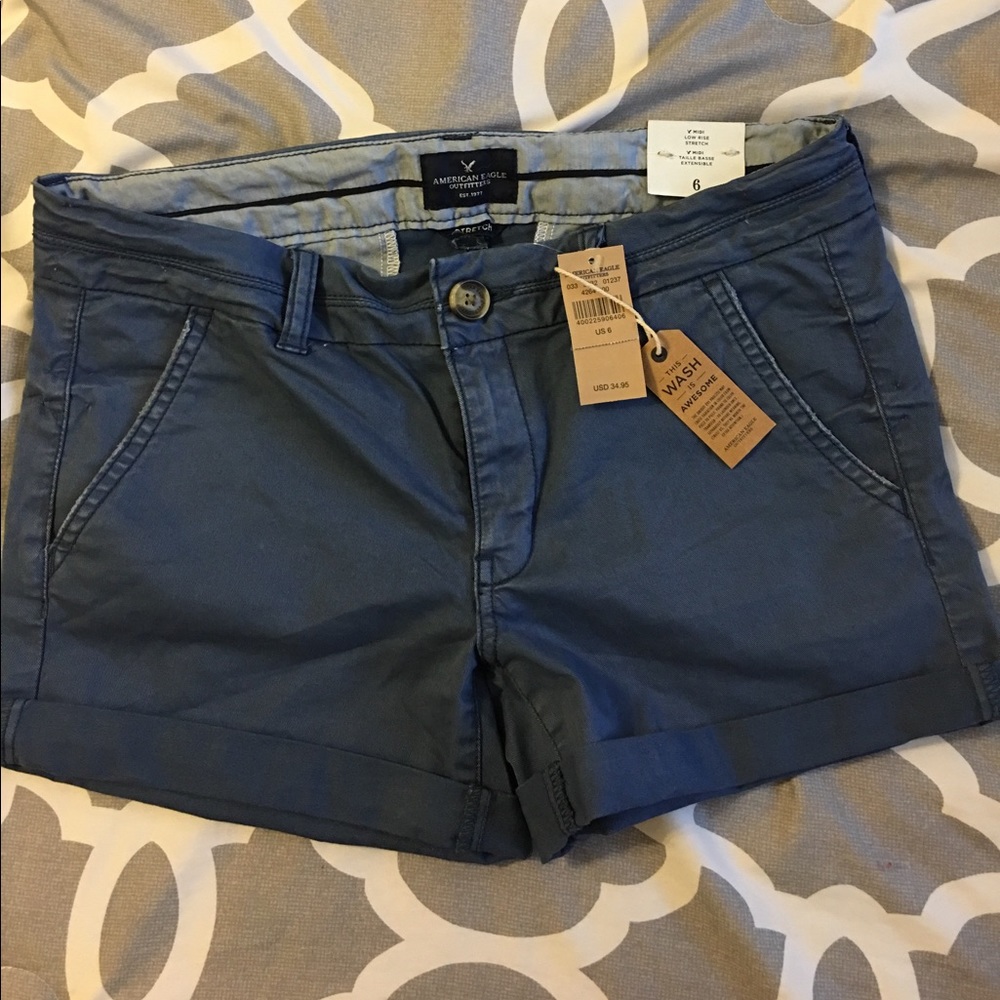 NWT AE midi shorts
