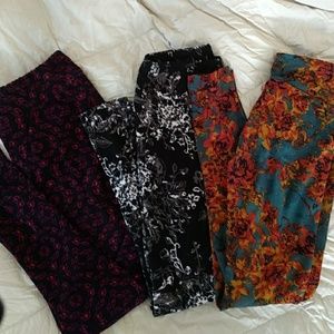 3 OS Unicorn LulaRoe Leggings​ Bundle