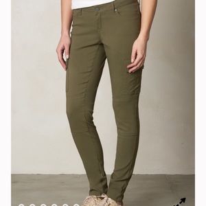PrAna Meme pants cargo green women's size 8 hiking