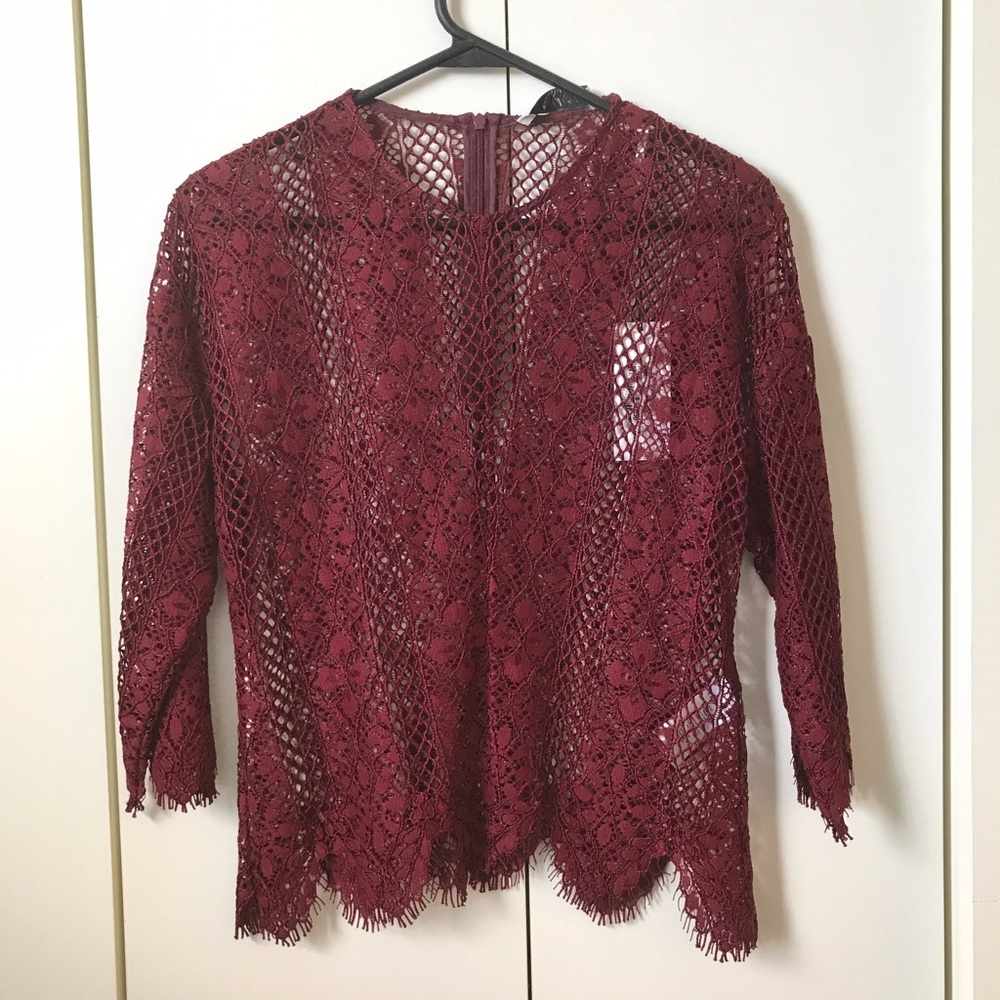Sandro lace top
