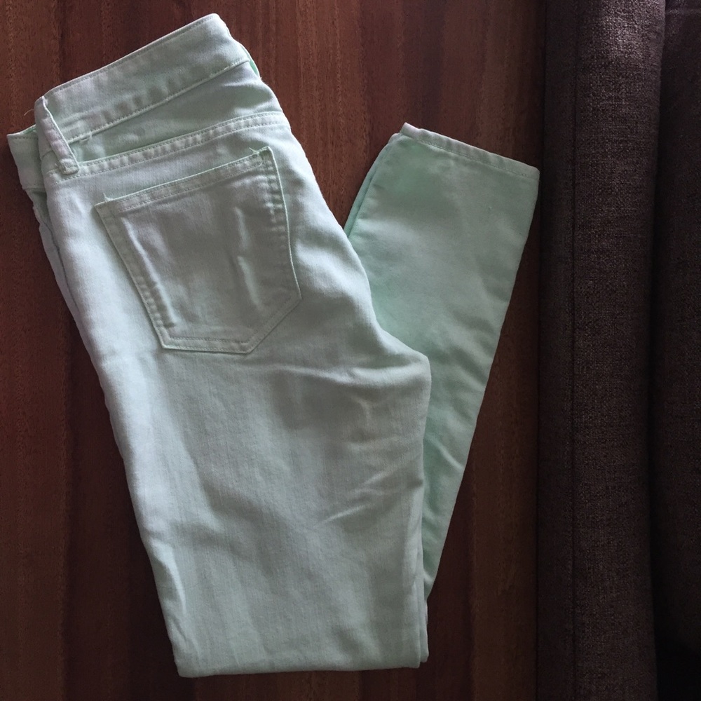 Gorgeous Seafoam Green Jeans