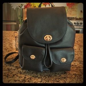 Coach Turnlock Rucksack Backpack
