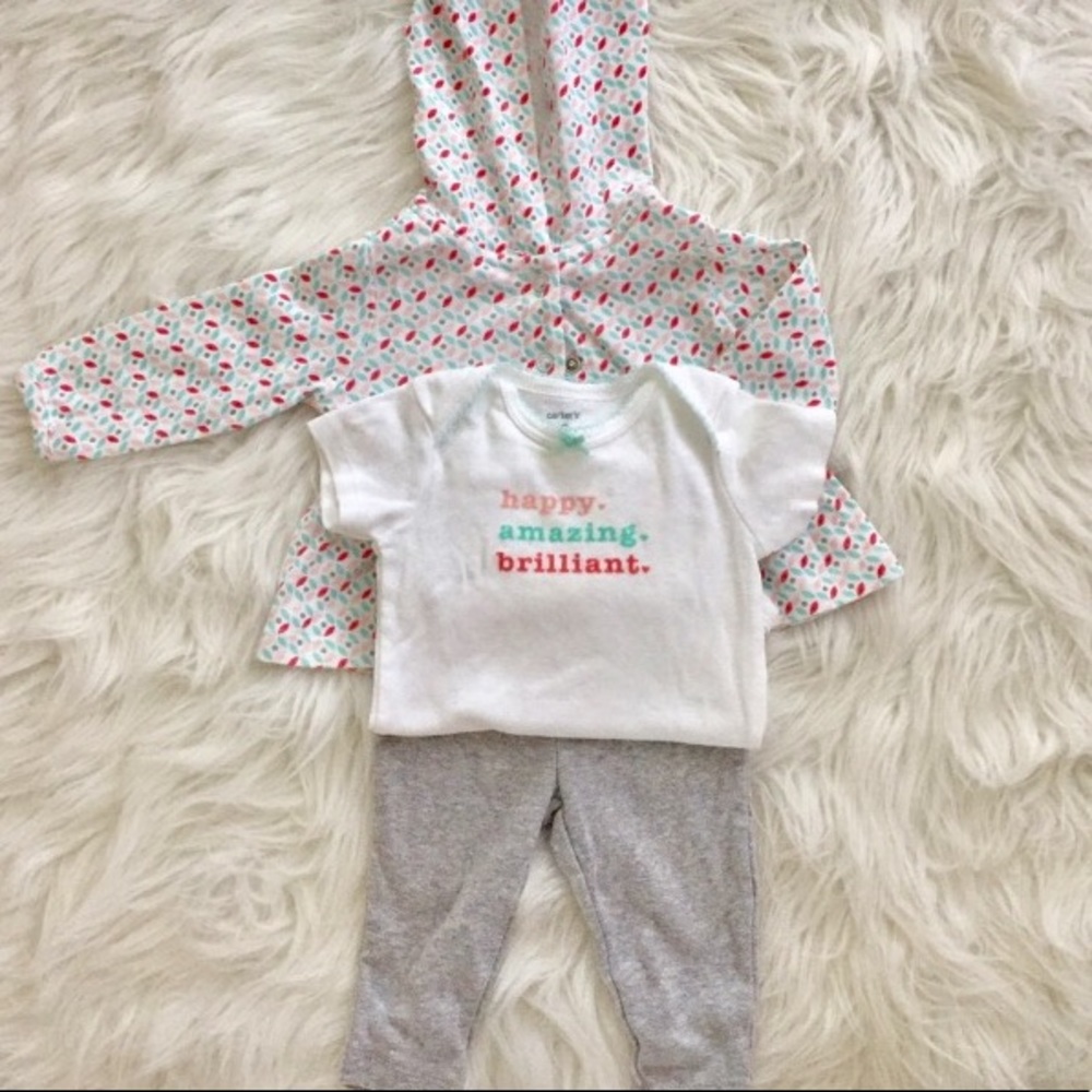 Carter's baby girl outfit