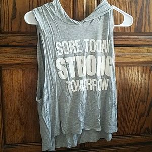 Tank top. Sorry its wrinkly for the oicture