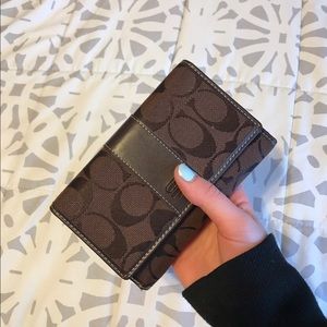 BROWN COACH WALLET