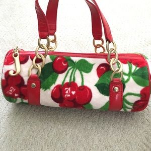 *NEW* Juicy Couture Terry Purse with 🍒 Print
