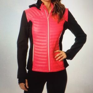 Halifax traders soft shell light down jacket