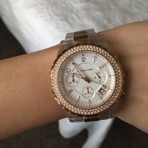 Michael Kors Rose gold watch