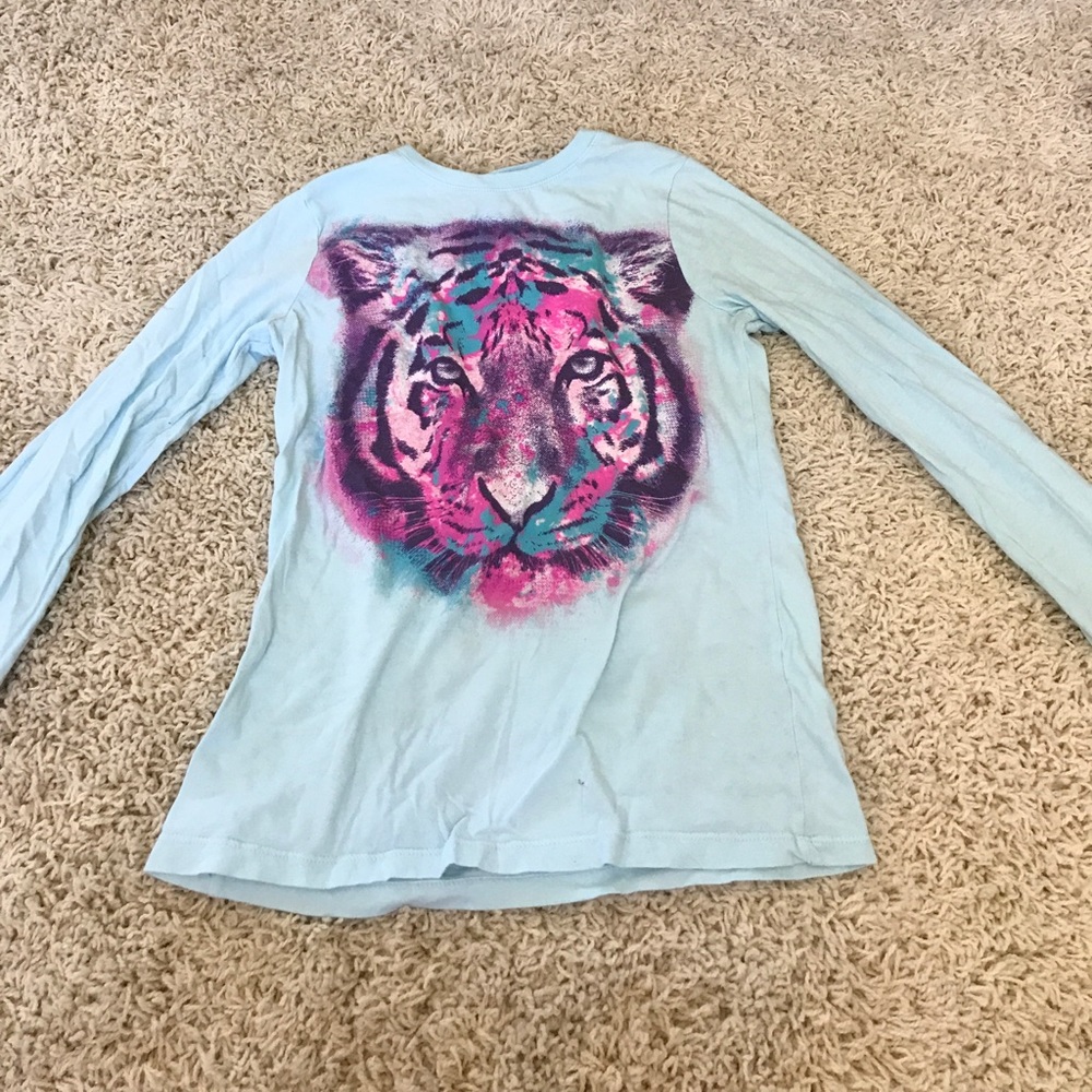 1989 place long sleeve tiger shirt