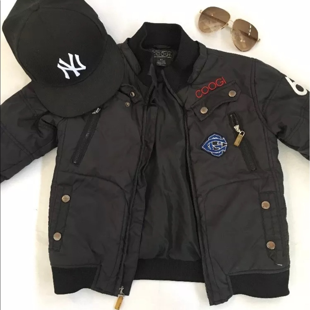 Coogi bomber jacket size 4t
