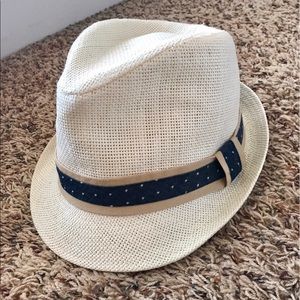 Cream fedora