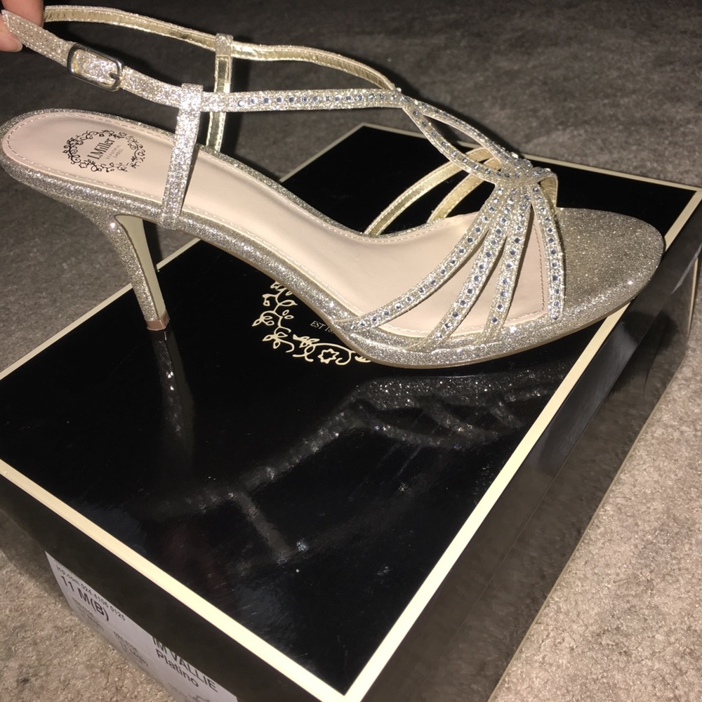 Light gold heels