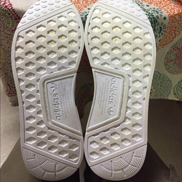 Triple White NMDs size 12 - Picture 5 of 8