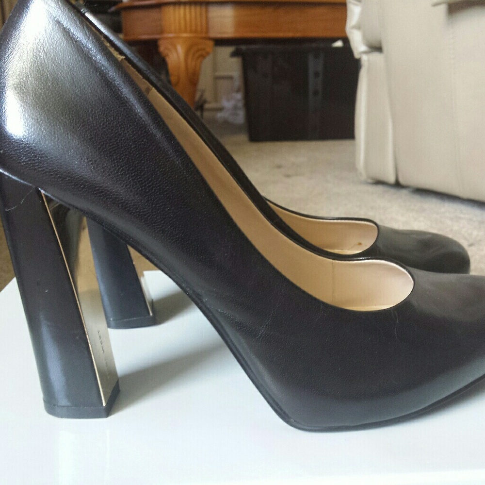 Nine West Gold Plated Heels