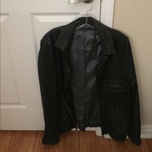 Men's leather jacket