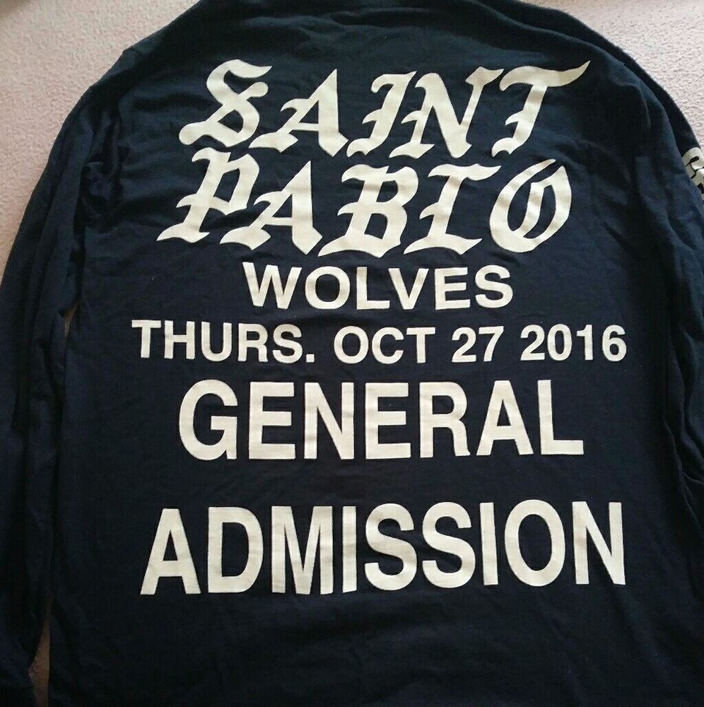 Saint Pablo Yeezy Tour Long Sleeve