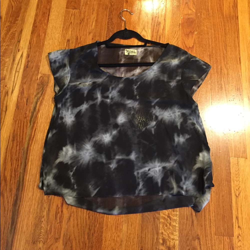 *authentic* show me your mumu satin t shirt