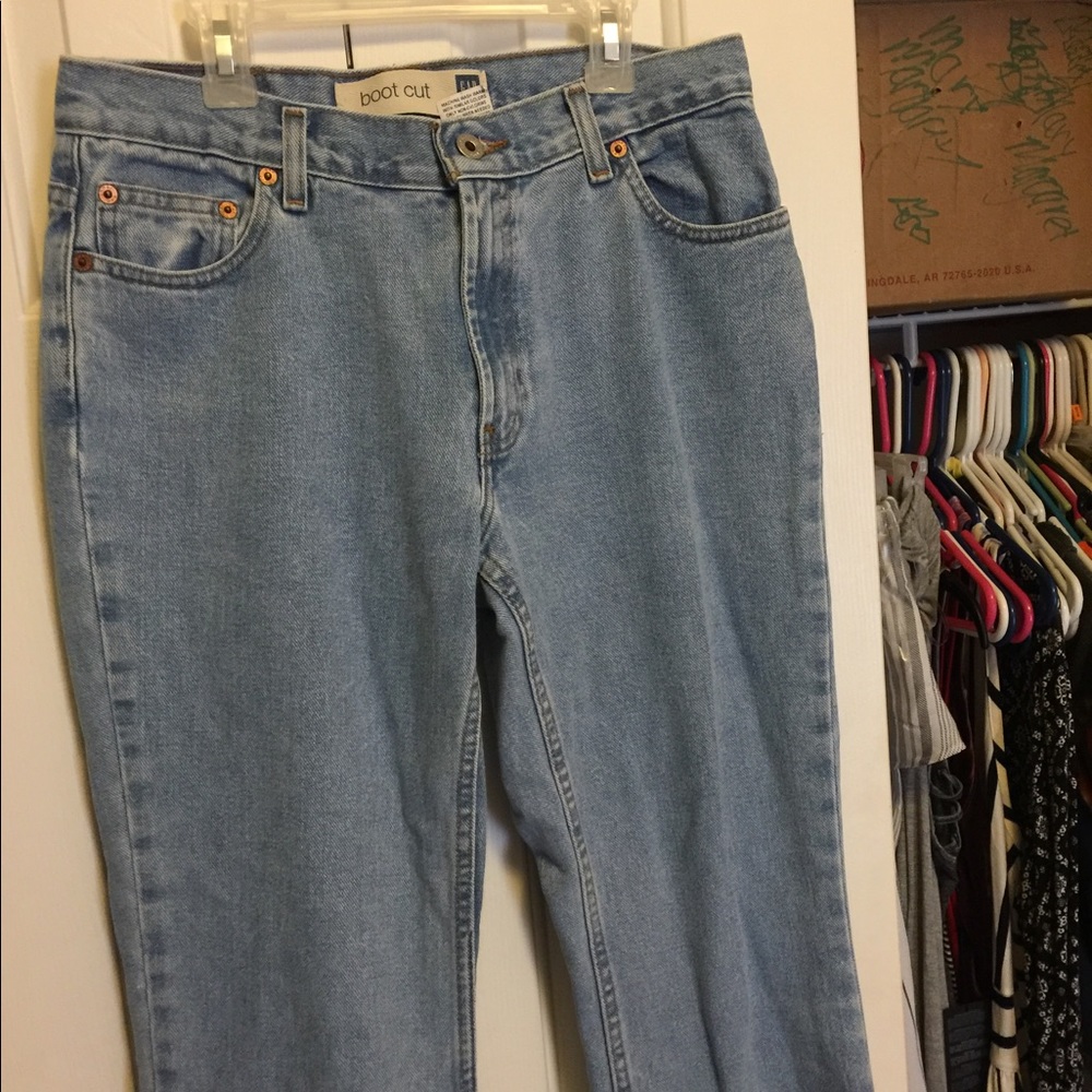 Boot cut vintage mom jeans