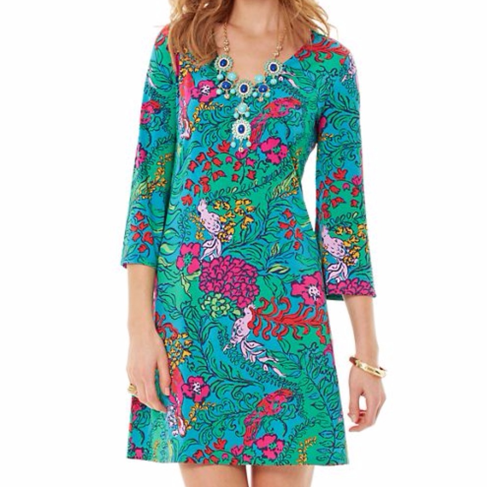 NWT Lilly Pulitzer Jade dress in shake your tail