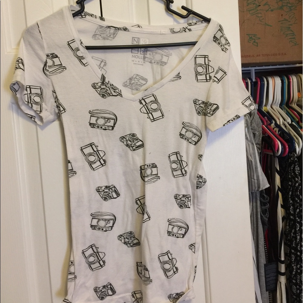 Cute camera shirt