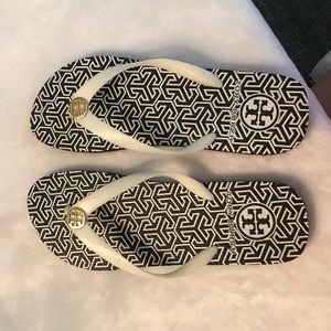 Tory Burch rubber flip flops