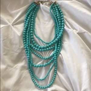 Beaded layered necklace