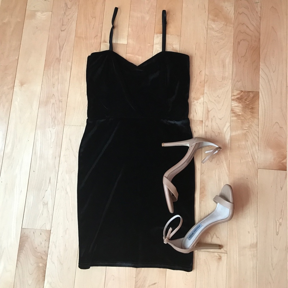 Black Velvet Dress