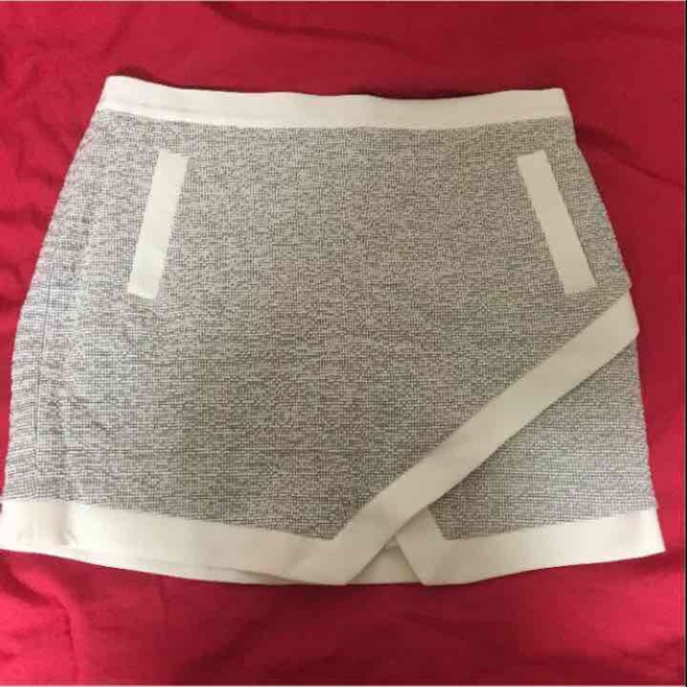 Banana Republic Asymmetrical Hem Mini Skirt
