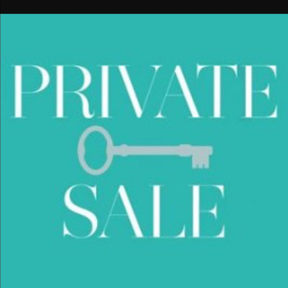 Private sale only- please don't buy