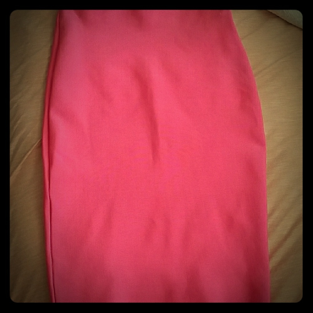 Brand New hot pink tight skirt