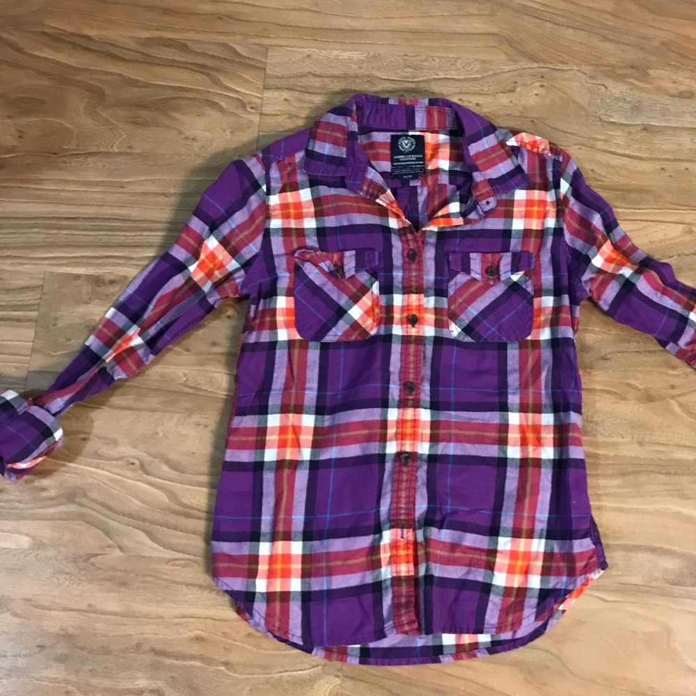 Aeropostale Pocket Flannel NWOT