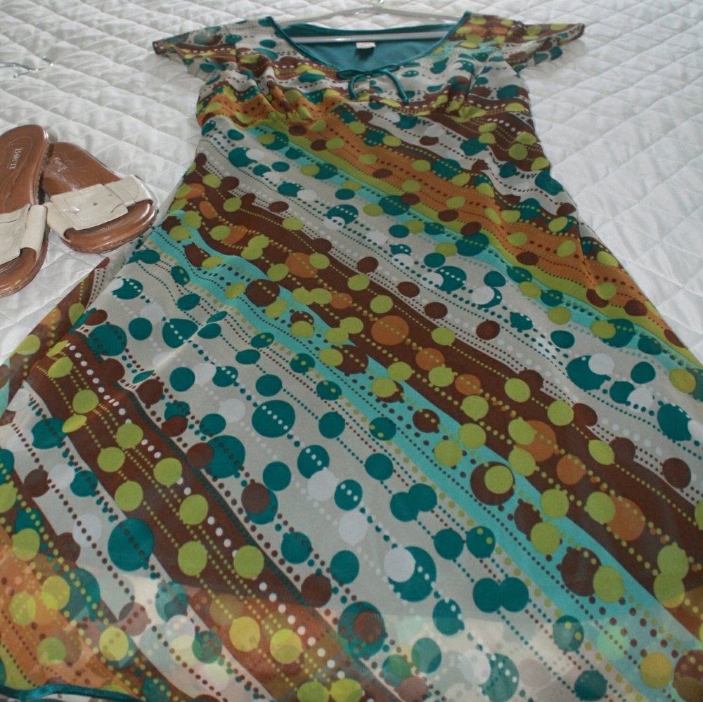Cap sleeve dress