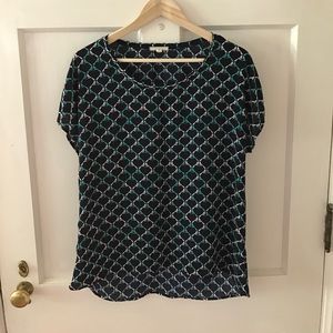 Fun bird print tunic