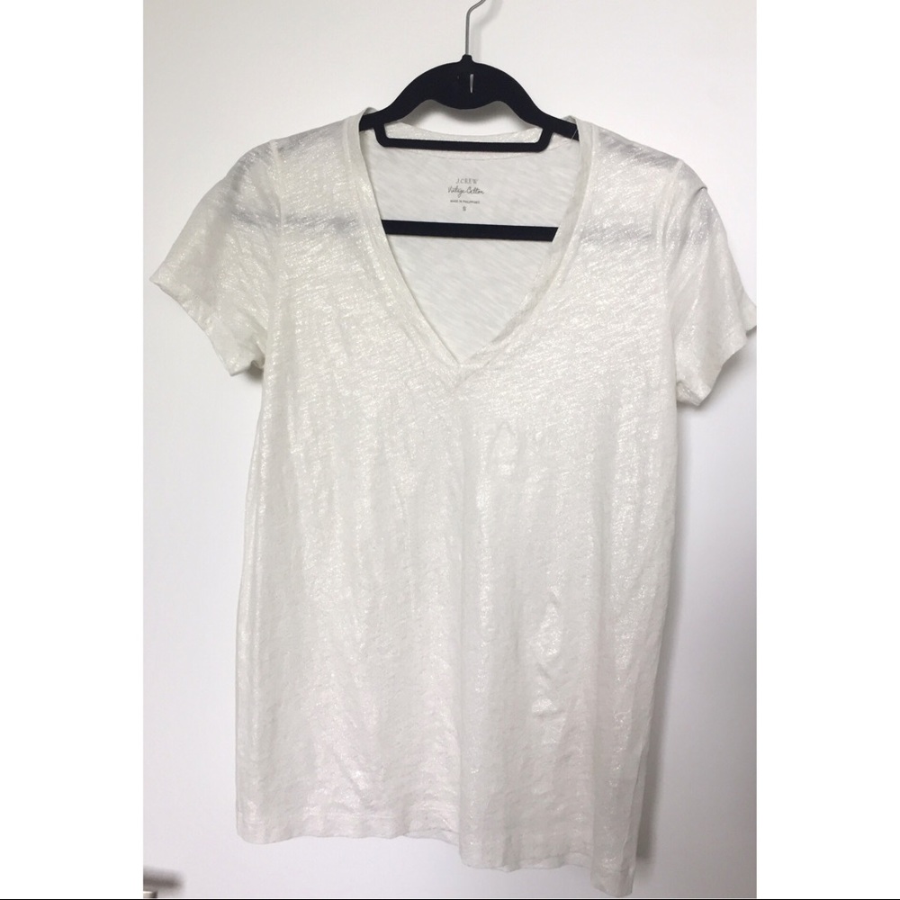JCrew short sleeve v-neck tshirt