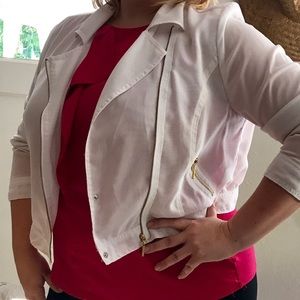 Thalia Sodi Moto Jacket - mesh