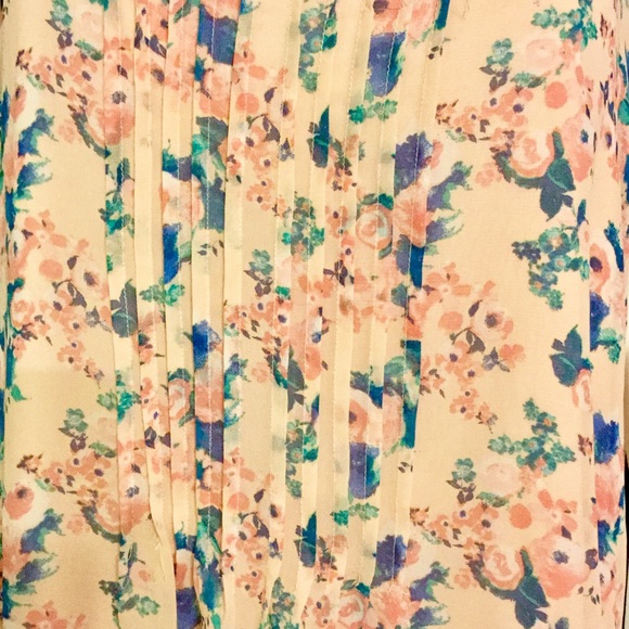 NWT As You Wish blush floral dress - Picture 3 of 6