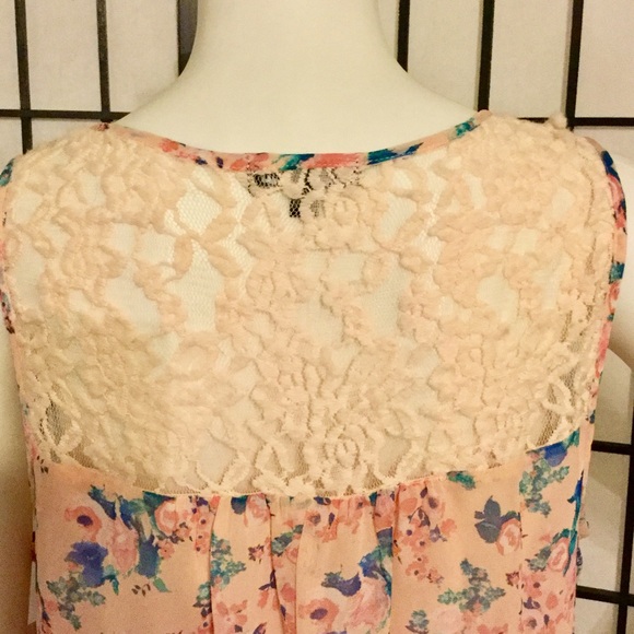 NWT As You Wish blush floral dress - Picture 5 of 6