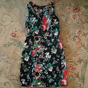 Material Girl short floral dress