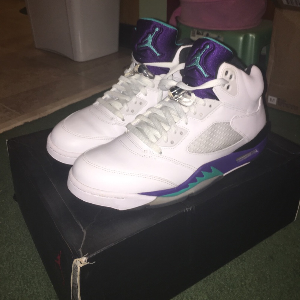 Jordan 5 Grape