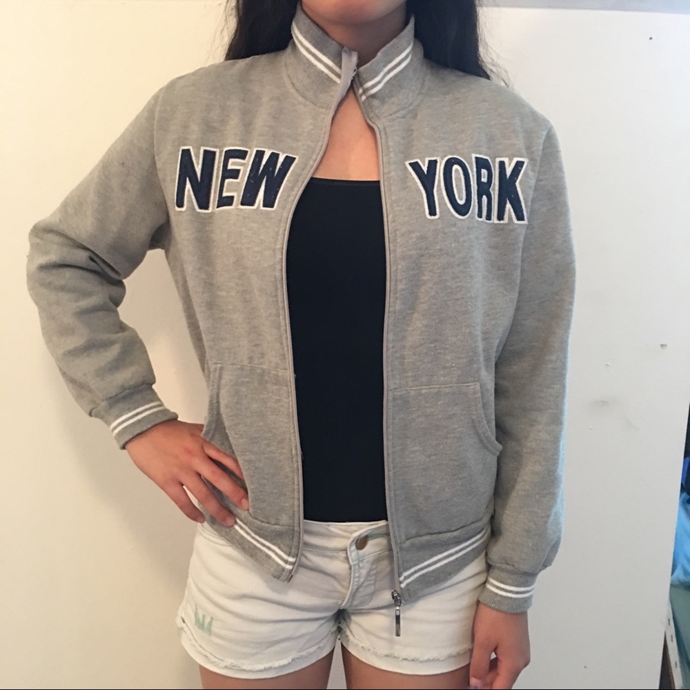 Gray New York Jacket