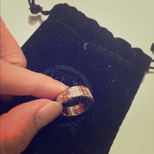 Rose Gold Ring , Stainless Steel