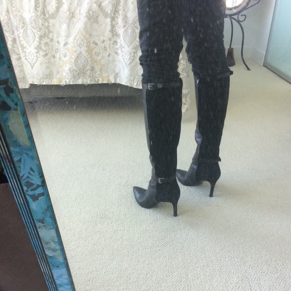 Ralph Lauren black high boots - Picture 3 of 3