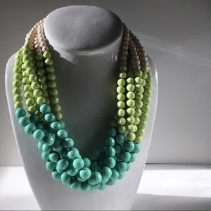 Statement necklace beaded
