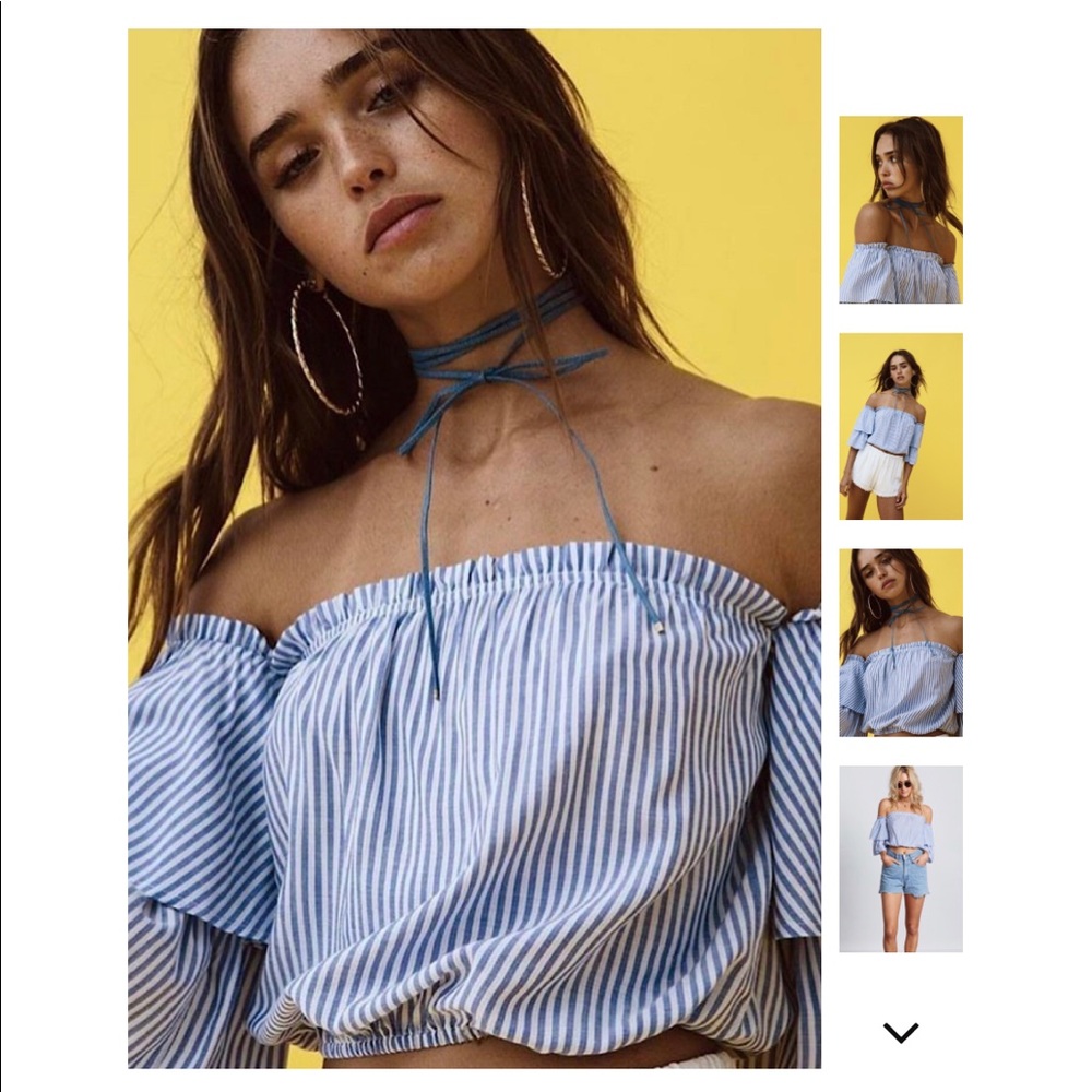 LAST 2! Off Shoulder Top - Picture 5 of 7
