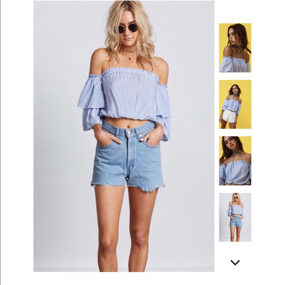 LAST 2! Off Shoulder Top - Picture 6 of 7