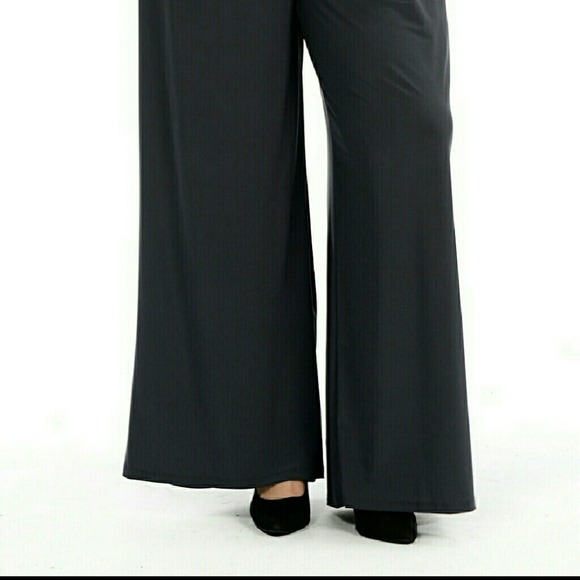LAST PAIR ✔ NEW 2X PALAZZO PANTS - Picture 4 of 4