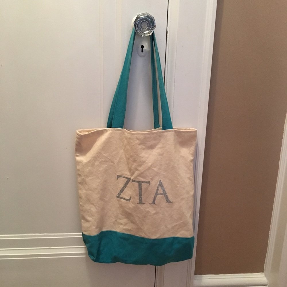 ZTA Zeta Tau Alpha Tote Bag