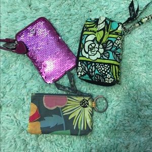 Vera Bradley/ Coach Poppy wallets